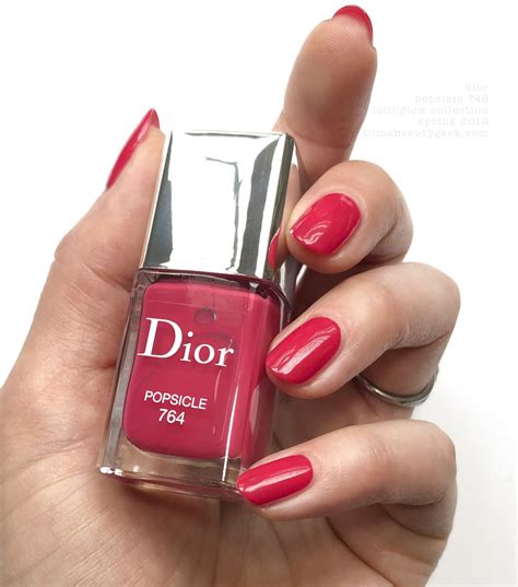 dior bubble gum nail polish|dior vernis gloss coat.